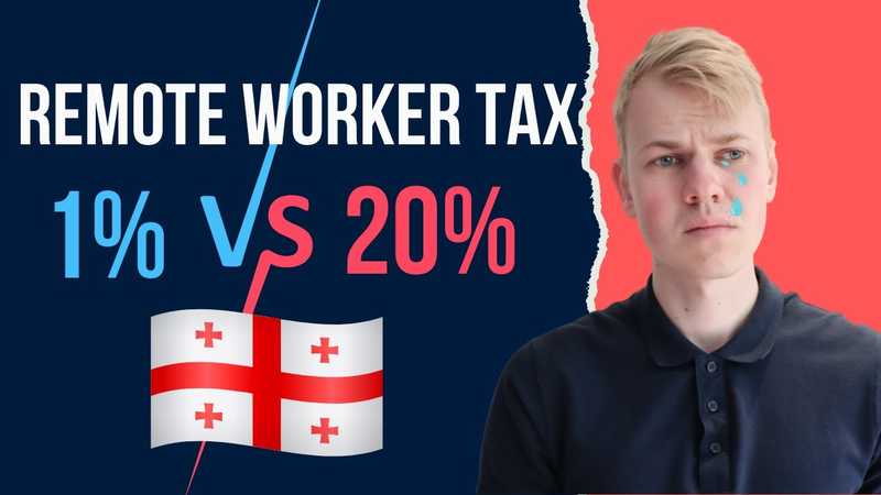 1% Tax on Remote Work in Tbilisi, Georgia. Is it True?