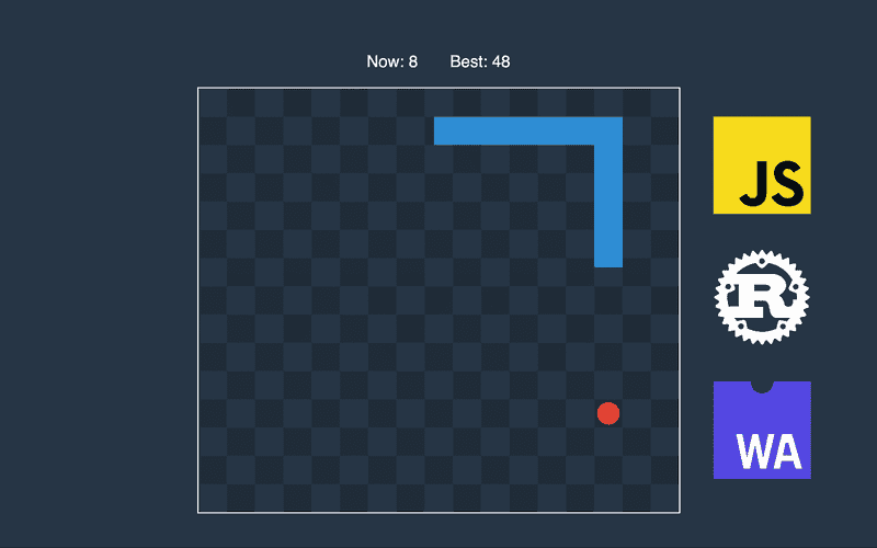 Snake Game With Rust, JavaScript, and WebAssembly