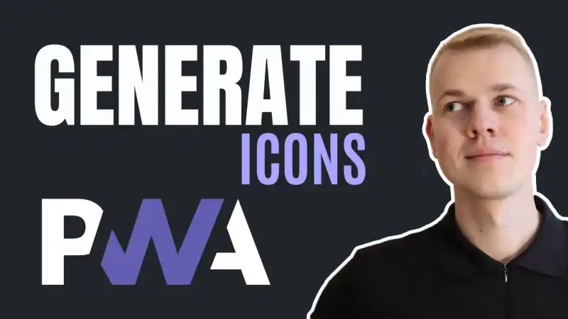 How To Generate Icons for a Progressive Web App from SVG File With a Single Command