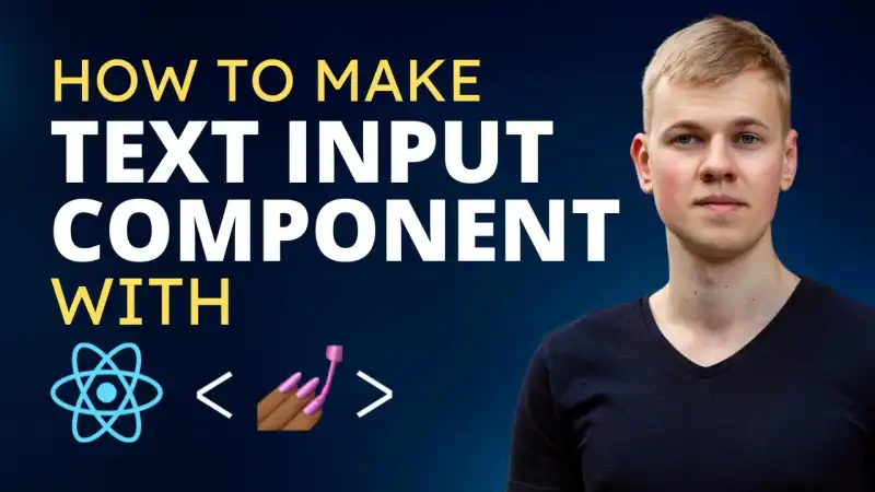 How to Make Text Input Component with React and styled-components