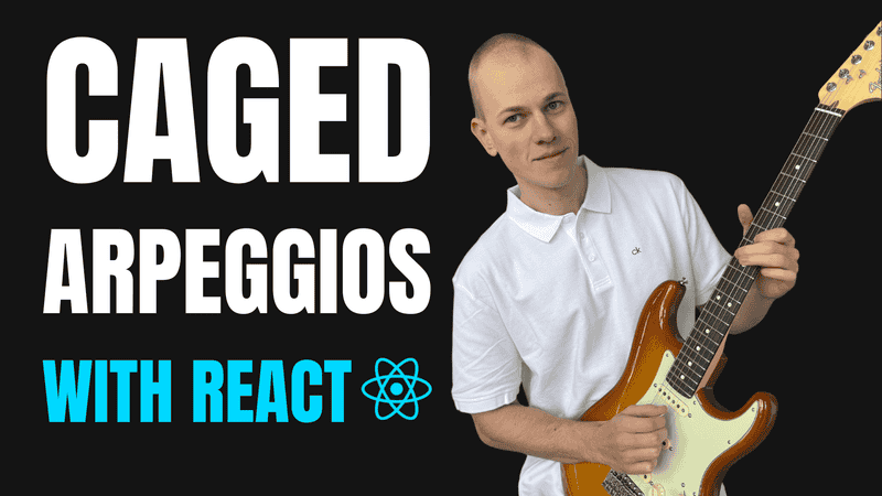 Implementing Arpeggios in the CAGED System for Guitar