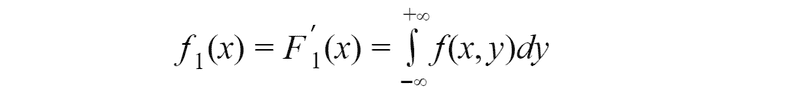 probability density of the random variable