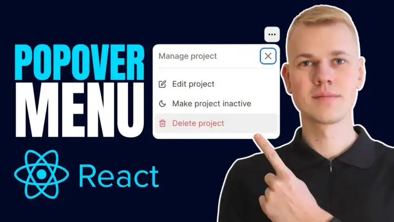 How To Make Popover Menu React Component With Floating UI