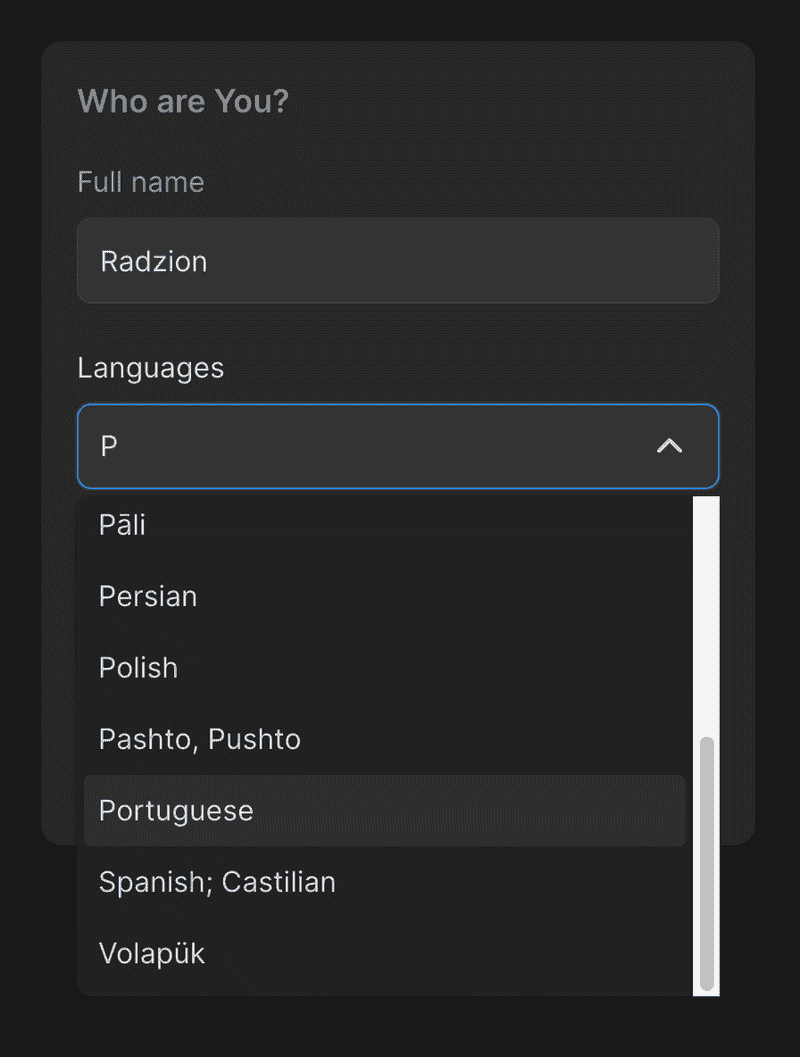 Make Combobox Dropdown Input With React TypeScript