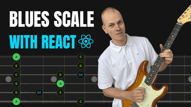 Building an Interactive Blues Scale Visualizer with React and TypeScript