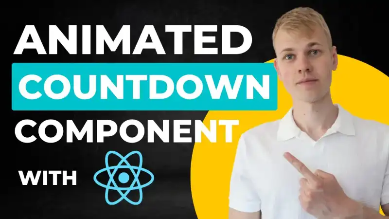 Animated Countdown Component with React