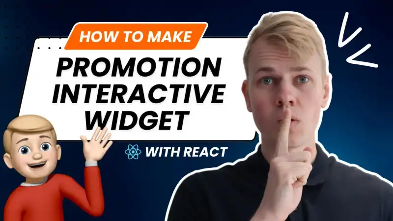 How To Make Interactive Promotion/Prompt with React
